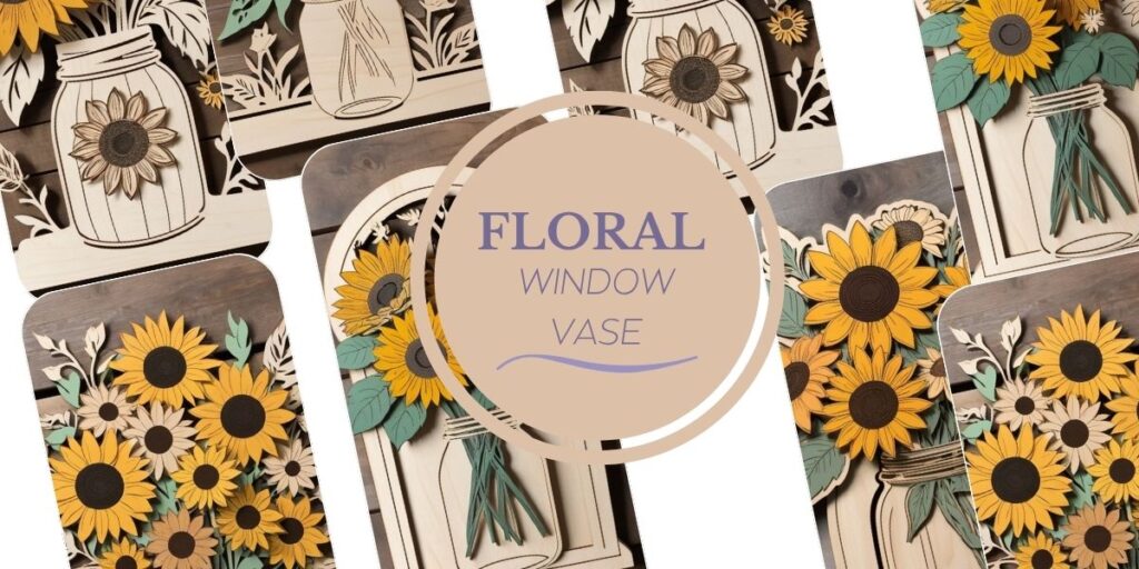 Floral Window Vase
