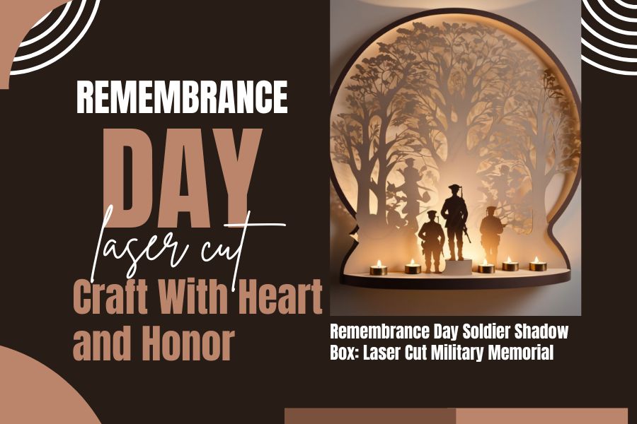 laser cut military memorial